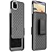 Fingic for iPhone 11 Pro Max Case,iPhone 11 Pro Max Belt Clip Holster Case Slim Combo Shell with Kickstand Swivel Belt Clip Holster Rugged Protective Cover for iPhone 11 Pro Max 6.5 inch - Black