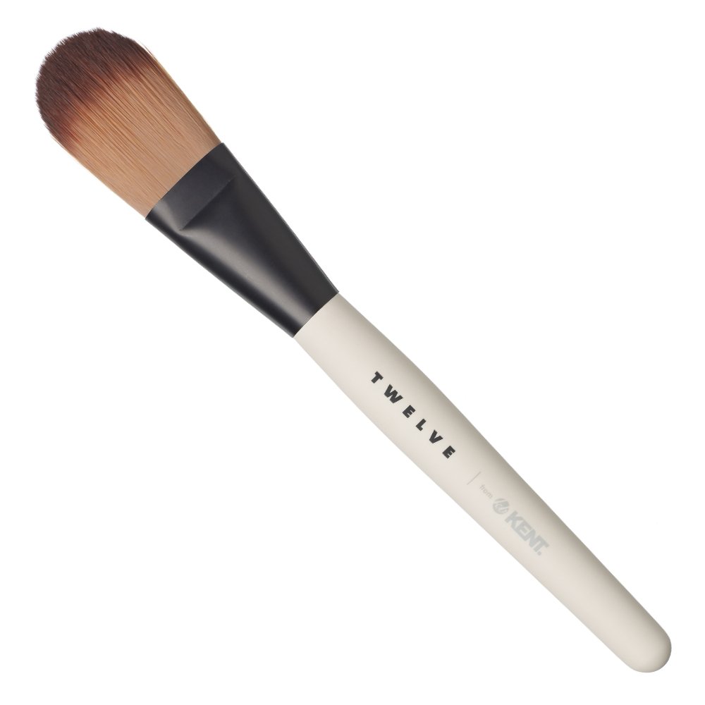Kent Twelve Cosmetic Brush Range Foundation Brush for Liquids