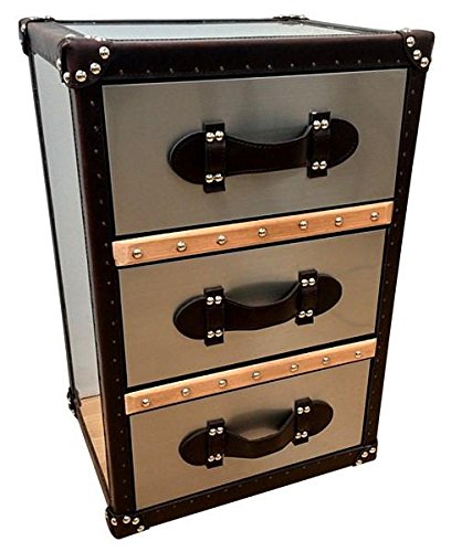Aluminium Luggage Style Chest Of Drawers Amazon Co Uk Kitchen Home