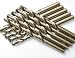 DRILLFORCE (10 Pcs) 5/32 in. x 3-1/8 in. HSS COBALT Drill Bits, Jobber Length, Straight Shank, Metal Drill,Ideal For Drilling On Mild Steel, Copper, Aluminum, Zinc Alloy Etc.