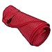 HDE Sun Visor for Women Roll Up Ponytail Hat Packable Beach Straw Visor Sun Hats Red