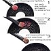 Makeup Brush Cleaner Brushes Color Removal Sponge Professional Tool to Remove Eye Shadow or Blush Color from Makeup Brushes Quickly and Easily Switch to Next Color(2 Pack)