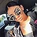 Cat Eye Sunglasses, Womens Gold+Rose Gold Lens Large Oversized Cute Glasses