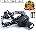 LED Headlamp by Northfall Direct - Ultra-Bright Flashlight for Camping, Hiking, Running, Safety and Work. Comfortable & Lightweight - Batteries Included primary