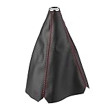 Cuque Gear Shift Knob Cover, Universal Black PU