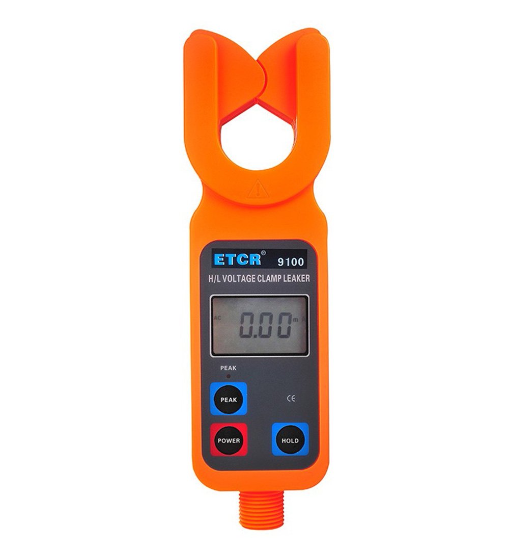 ETCR9100 AC 0.00mA to 600A H/L Voltage Clamp Leaker Meter with High and