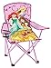 Disney Youth Princess Folding Chair with Armrest and Cup Holder