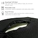 Mesh Lumbar Pillow Lower Back Supporter w/Spine Huggar Design - Portable Low & Mid Adjustable, Memory Foam Chiropractic Support for Office, Gaming Chairs & Automobile Seats by Compact Technologies