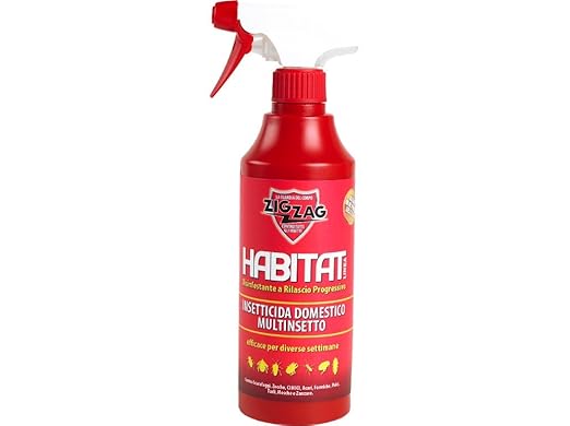 title=HABITAT INSETTICIDA DISINFESTANTE DOMESTICO INODORE A LENTO RILASCIO MULTINSETTO