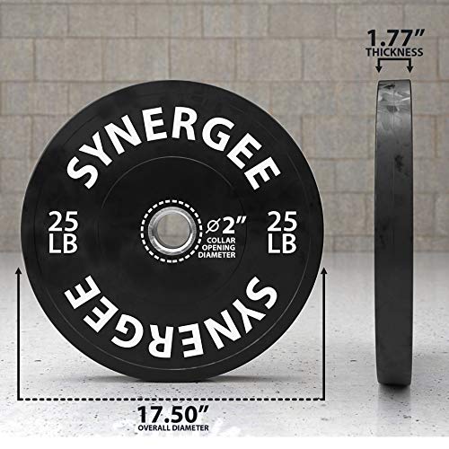 Synergee Bumper Plates Weight Plates Strength Conditioning Workouts