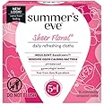 Summer's Eve Feminine Cleansing Cloths For Sensitive Skin Sheer Floral, 16 Count