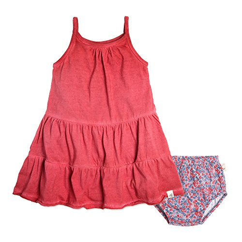 Burt S Bees Baby Baby Girl S Dress And Diaper Cover Set 100
