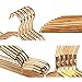 Promotion Aluminum Metal Hangers Clothes Hanger Heavy Duty Organizer Fade-proof Widen Pack of 10 (Gold)