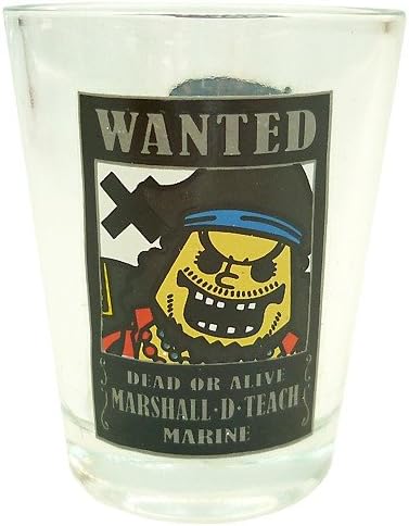 Amazon ワンピース Pansonworks 手配書 黒ひげ ショットグラス3rd ガラス製 アニメグッズ通販 アニメ 萌えグッズ 通販