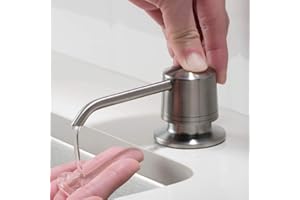 KRAUS Kitchen Soap and Lotion Dispenser in Spot Free Stainless Steel, KSD-31SFS