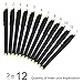 Pens, RGEM Gel Ink Rollerball Black Pen, Fine Point, 12-Count