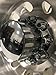 ONE SET of 2pcs Truck Rear wheel Chrome ABS Axle HubCap Covers with 33mm Nut Covers for 10x285.75 hub