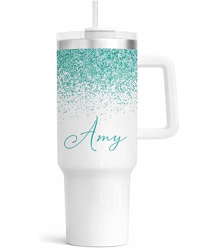 Amazon.com: Personalized Custom Tumblers - Laser Engraved - Insulated Cups  (12oz Coffee Mug, Black) : Home & Kitchen