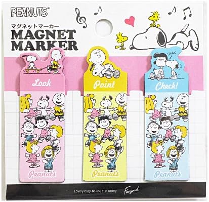 Amazon クラックス スヌーピーマグネットマーカー フレンズ ノート メモ帳 文房具 オフィス用品