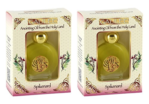 (2 Pack) Galilee Anointing Oil – Spikenard 12ml (0.4 fl.oz.)
