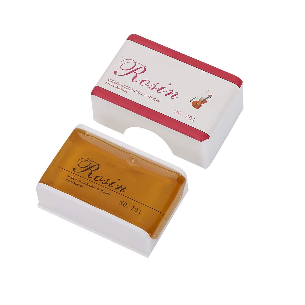 Viola Rosin Low Dust Viola Brush Rosin High Viscosity for Viola(yellow)