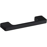 Atlas Homewares A836-BL 4-3/5-Inch Euro-Tech Collection Thin Square Pull, Matte Black