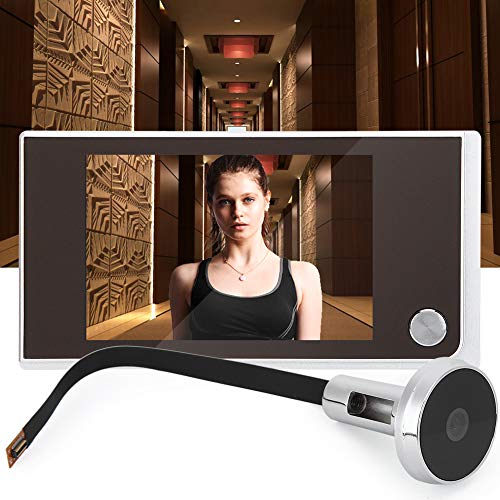 Home Visual Doorbell Digital Door Eye Viewer Camera 3.5 inch LCD HD