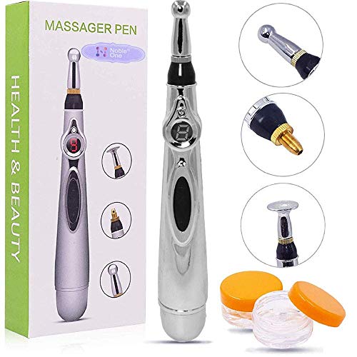 N Noble One Lazer Acupuncture Pen, Electronic Accupuncture Pen Heal Massage Pen Energy Pen Quickly Relief Pain Tools,1 x AA Battery (Not Included)