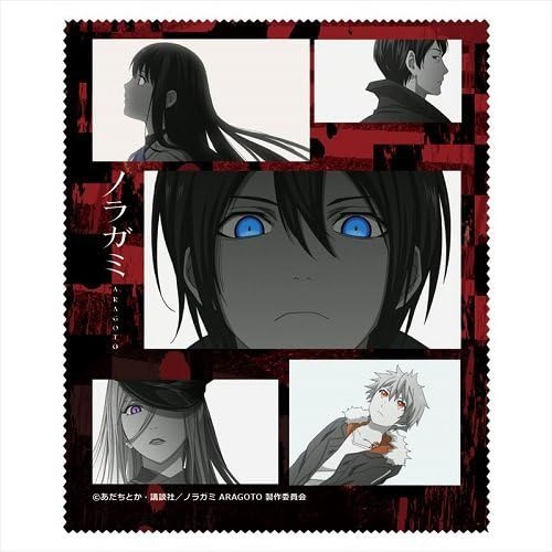 Noragami ARAGOTO glasses case &amp; MF Cross set
