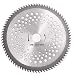BlueCatELE 8 Inch 80T Carbide Tip Blade with Washer Adapter Brush Cutter Trimmer Weed Eater Blade
