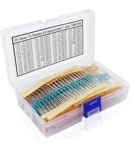 E-Projects 100EP1144K70 4.7k Ohm Resistors, 1/4 Watt Metal Film, 1 Percent Tolerance (Pack of 100