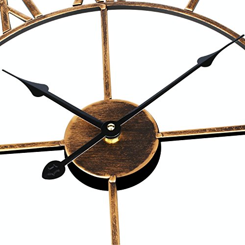 Lovely Large Round Kitchen Wall Clock, Eruner Beautiful Living Room Big