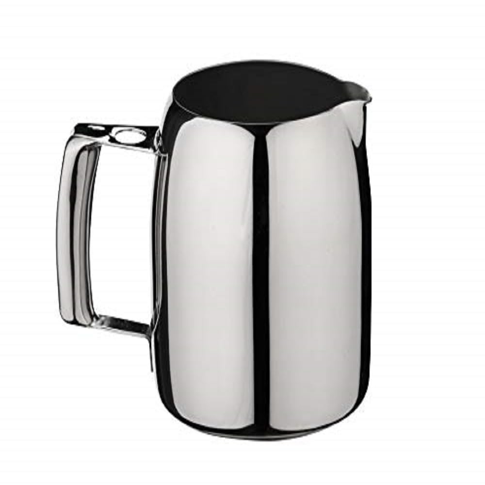 Café Olé Universal 9000 Series 18/8 Stainless Steel Mirror Polished Milk/Cream Jug with Cool Touch Hollow Handle, 50oz — image 1