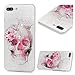 iPhone 7 Plus Case Clear Bling, MOLLYCOOCLE Crystal Clear Transparent Handmade Bling Shiny Crystal Diamond Design PC Hard Shell Full Protective Case Cover for iPhone 7 Plus 5.5 inch - Skull Crown