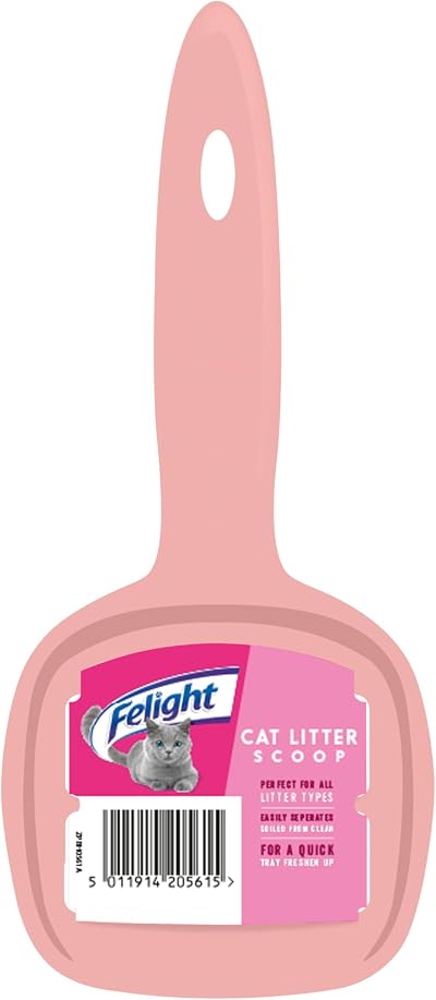 Felight Cat Litter Scoop Sturdy Easy to Clean UK Made Assorted Colours