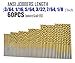 60Pcs Drill Bits Set 1/8 1/16 3/64 5/64 3/32 7/64 Micro Drill Twist Drill Bit Set Jobbers Length Mini Micro Drill Perfect Use for Steel Wood Plastic Aluminum Alloy
