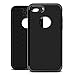 iPhone 7 Plus Case, Willnorn [Norn Armor] Ultra Slim Dual Layer Protective Cellphone Case with Tempered Glass Screen Protector for iPhone 7 Plus - Jet Black