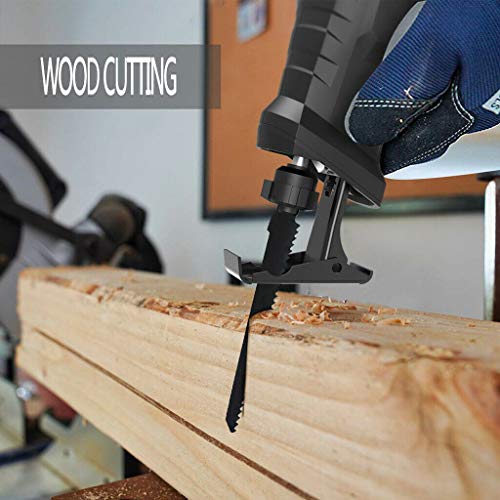 900W Elektrischer Säbelsäge/Reciprosäge, Universalsäge mit 5 Säbelsägeblatt, 0~2800 SPM Stufenlose Geschwindigkeiten… – Bild 7