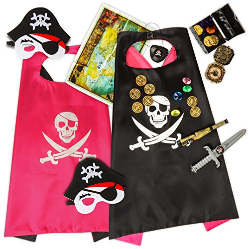 Pirate Cape Set Kids Pirate Costume Set Pirate Role Play Dress Up Set