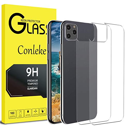 Conleke [2-Pack] Back Screen Protector for Apple iPhone 11 Pro Max