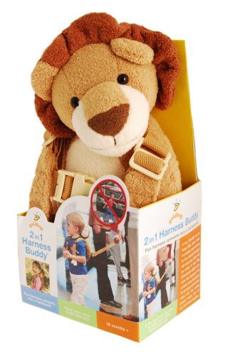Baby / Child Goldbug Animal 2 In 1 Harness Friendly Harness Keeps Child Close And Safe Cp Grab Rail - Lion Infant