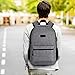 High School Backpack,15.6 Inch Laptop Backpack for Men Women,Travel Backpack with Headphone Port (gray)