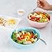 Sweese 103.402 Porcelain Bowls - 28 Ounce for Cereal, Salad and Desserts - Set of 4, Turquoise