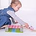 Bigjigs Rail Pink Fairy Rope Bridge for Wooden Train Set - Train Set Accessories