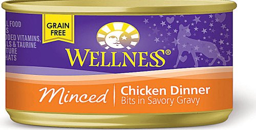 Wellness Sliced Canned Cuts Chicken Adult Canned Cat Food, 3 Oz(Pack Of 24)