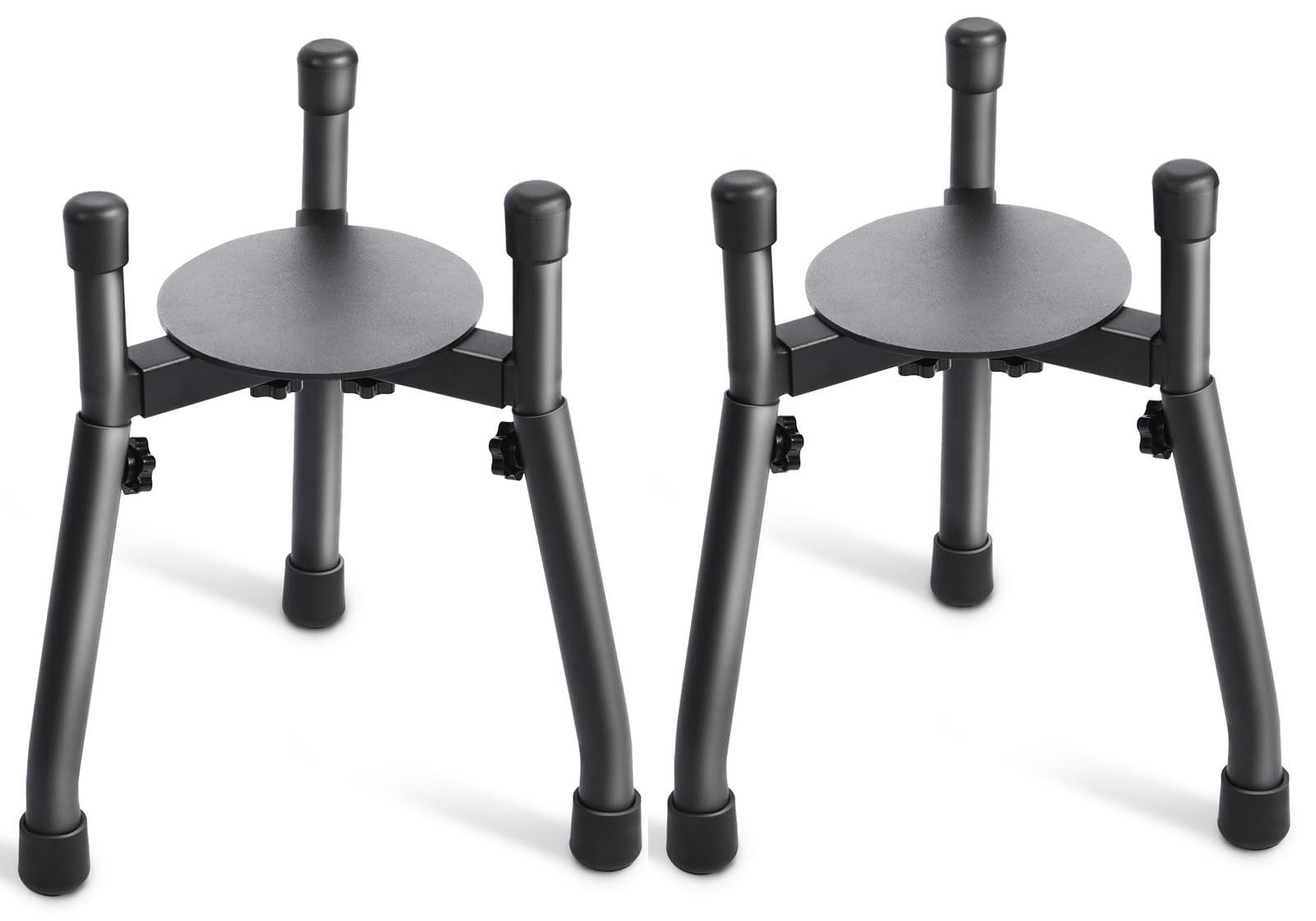 Photo 1 of Elevated Dog Bowls [ 2 Pack ], Adjustable Metal Raised Raised Dog Bowl Stand for Medium & Large Dogs, Adjustable Wide 6.3"-10.2",3 Height Adjustment(Bowl Not Included)