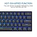 DIERYA DK61 Pro Bluetooth 5.1 Mechanical Gaming Keyboard 60% Wireless/Wired PBT Keycap RGB Backlit Mini Compact 61 Keys Computer Keyboard with Full Keys Programmable (Gateron Optical Blue Switch)thumb 3