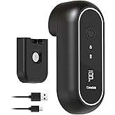 Canslab Turbo Series -Wall Mounted Rechargeable Can Opener, LED Display USB Charging, Auto Stop Electric Can Opener for Kitch