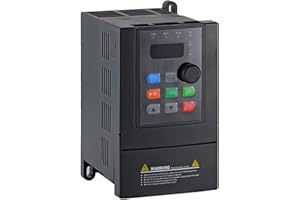 ATO.COM ATO Single Phase VFD 1HP Single Phase Motor Speed Controller 220V 0.75kW Single Phase Output VFD Variable Frequency Drive (Single-Phase Input, 1-Phase Output)