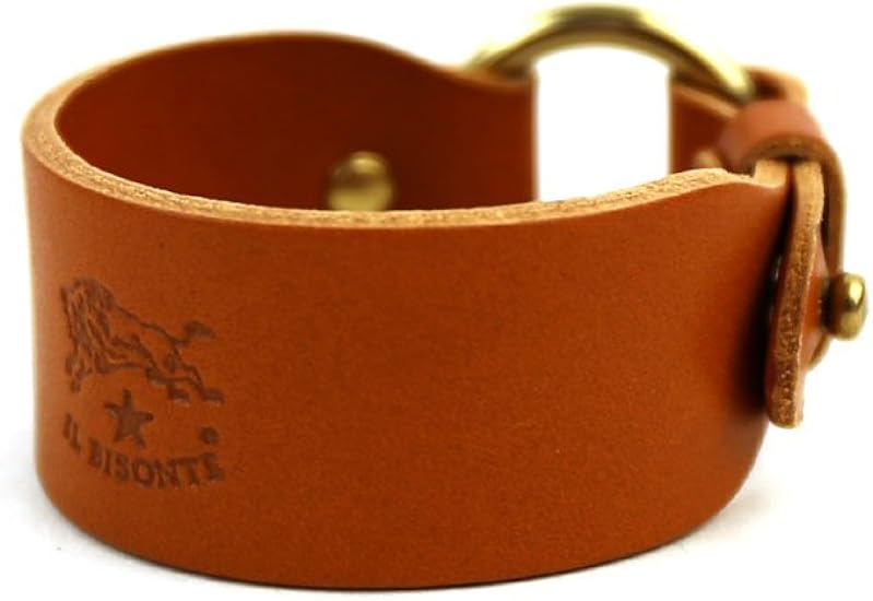 Amazon Co Jp イルビゾンテ Il Bisonteレザー幅広ブレスレット 006 2 メンズ 45 ヤキヌメ 服 ファッション小物